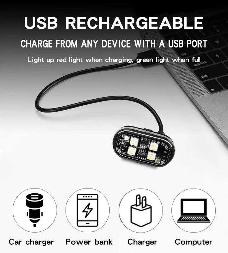 Bezprzewodowe światła LED do auta