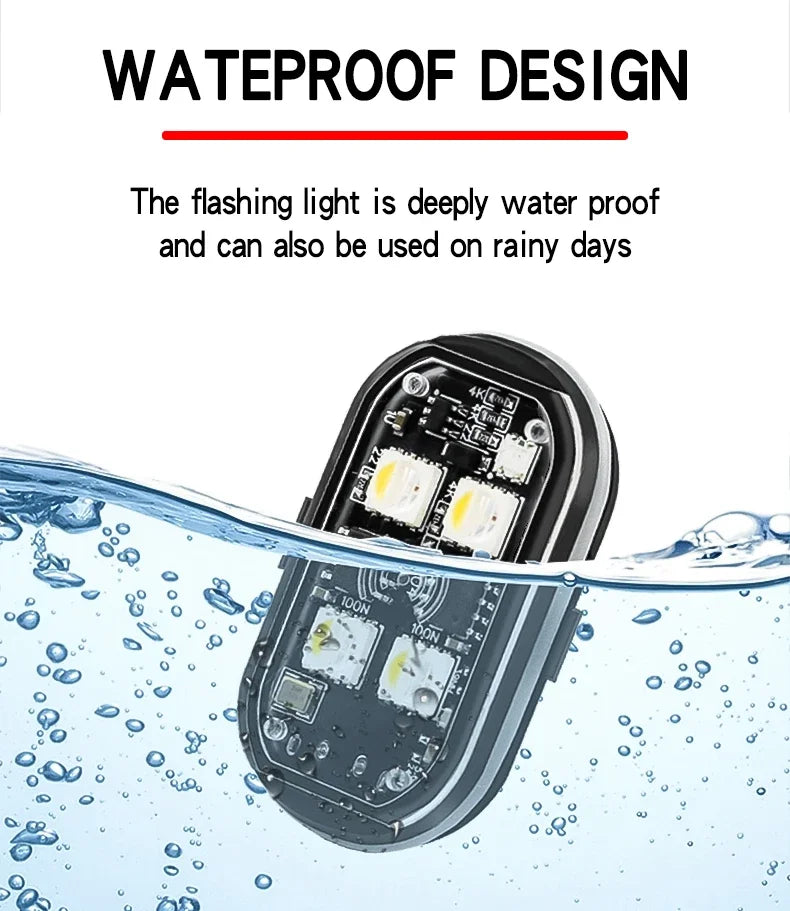 Bezprzewodowe światła LED do auta