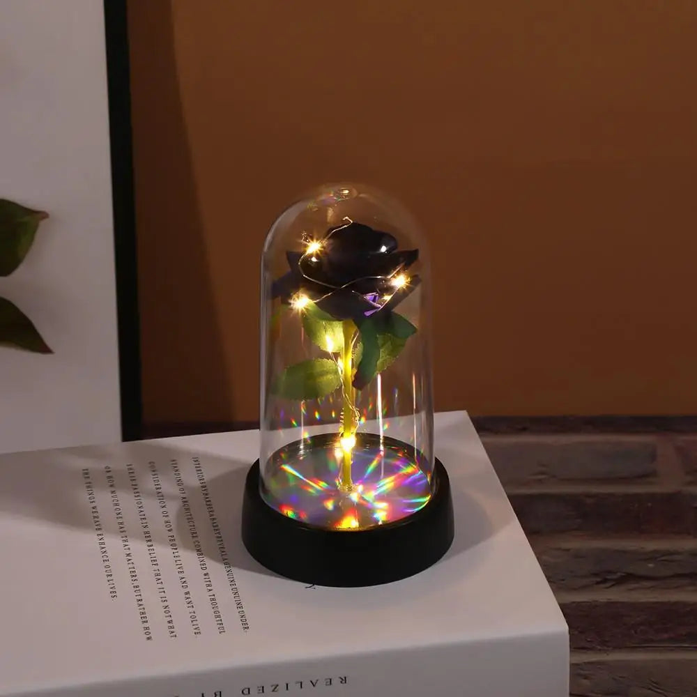 Wieczna Świetlista Róża – Dekoracja i Prezent dla Kobiet